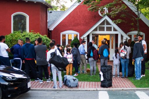 Massachusetts governor says migrants bussed from Martha’s Vineyard leaving temporary shelter at military base