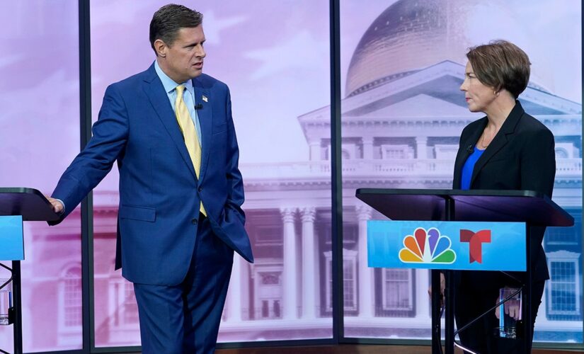 Massachusetts governor debate: Geoff Diehl and Maura Healey spar over raising taxes, exorbitant energy costs