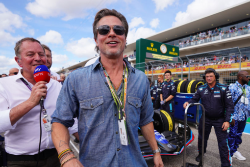 Brad Pitt meets with Formula 1 CEO, team bosses at star-studded US Grand Prix