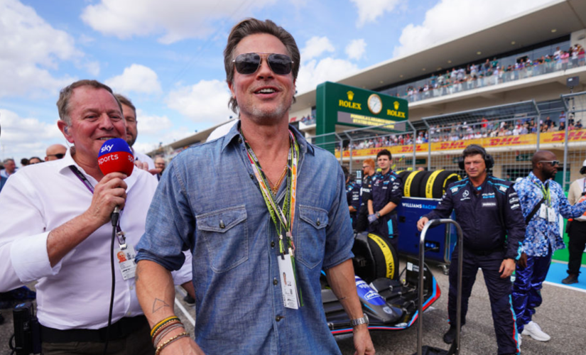 Brad Pitt meets with Formula 1 CEO, team bosses at star-studded US Grand Prix