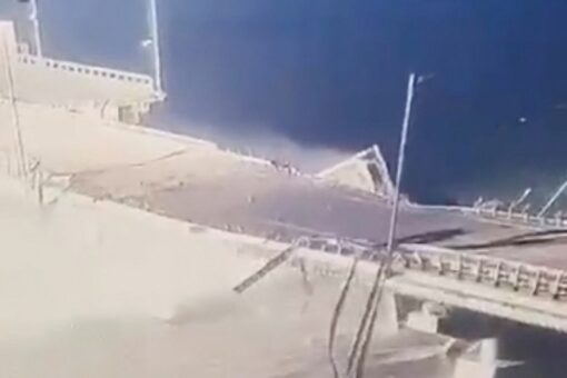 Ukraine responds after Russia casts blame for bridge explosion