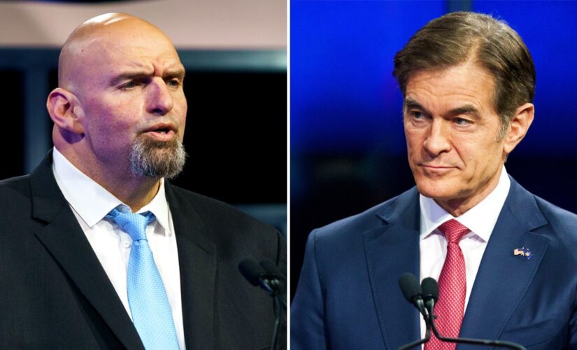 Fetterman, Oz spar over crime, economy and abortion in heated Pennsylvania Senate debate