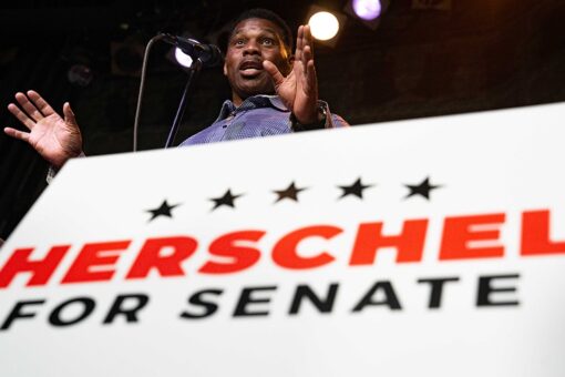 Herschel Walker says he is ‘not deterred’ after allegations he paid for girlfriend’s abortion
