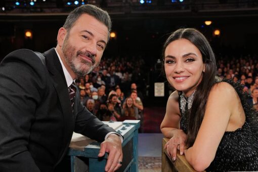 Mila Kunis gets booed during an appearance on Jimmy Kimmel Live! to promote ‘Luckiest Girl Alive’ movie