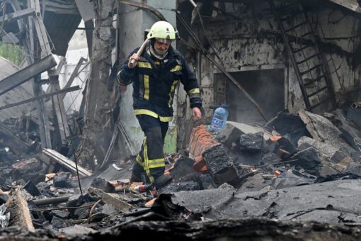 Power outages sweep Ukraine as Russia targets critical infrastructure in series of strikes