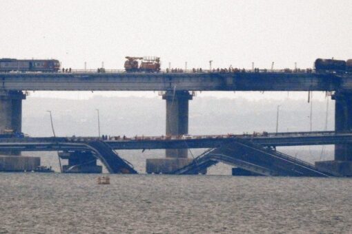 Russia scrambles to repair Crimea bridge, Zelenskyy vows to accelerate ‘victory’
