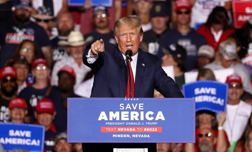 Trump headlines Nevada rally for Laxalt, Lombardo: ‘The time to stand up to this growing tyranny is right now’