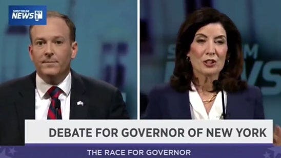 Lee Zeldin, Gov. Kathy Hochul duke it out over crime in fiery debate amid surge in New York violence