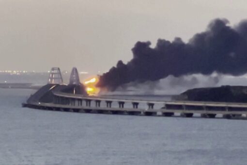 Explosion rocks Kerch Bridge connecting Russia and Crimea, 3 dead: officials