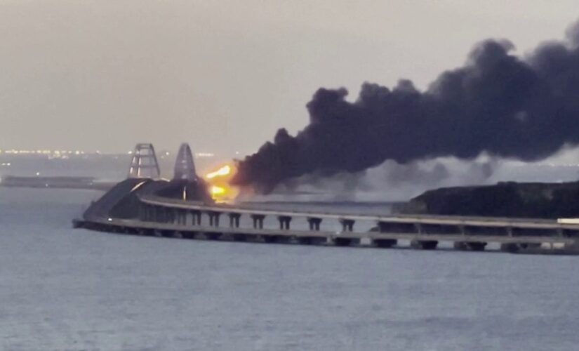 Explosion rocks Kerch Bridge connecting Russia and Crimea, 3 dead: officials