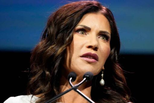 Swimmer Riley Gaines trusts Gov Noem ‘to fight for girls’ after competing against biological male Lia Thomas