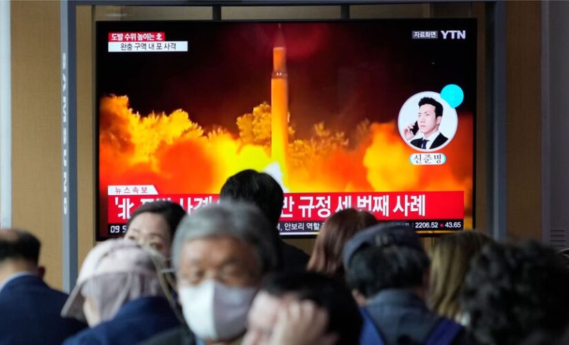 North Korea fires missile, artillery shells, inflaming tensions