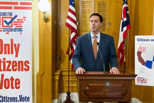 Ohio Republicans promote measure to prohibit noncitizens from voting in local elections