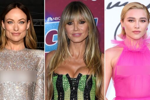 Olivia Wilde, Florence Pugh and Heidi Klum: Hollywood stars bare all on red carpets
