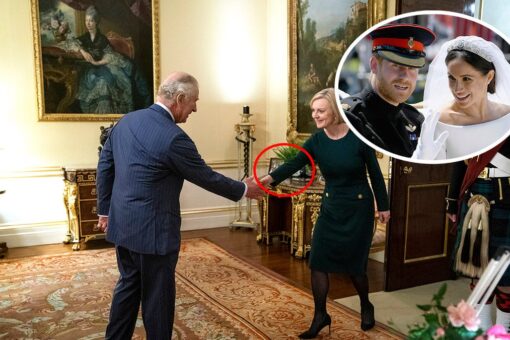 See where Prince Harry and Meghan Markle were reserved a spot in King Charles’ office