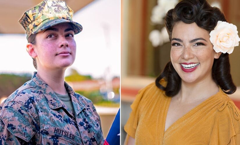 USMC vet Annika Hutsler transforms into a pinup model after leg amputation: ‘Life doesn’t end after tragedy’