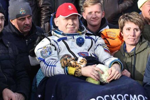 Russian cosmonaut Oleg Artemyev drives over colleague less than 3 weeks after returning from space