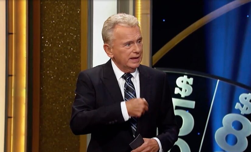 Pat Sajak jokes about getting a Vanna White tattoo on his chest