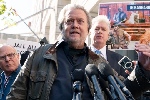 Steve Bannon sentenced to 4 months in prison for contempt of Congress