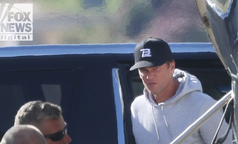 Flying solo: Tom Brady attends Robert Kraft’s wedding without Gisele, then alone to Pittsburgh for Bucs game