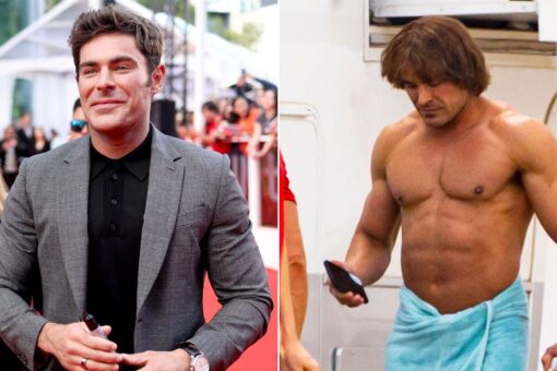 Zac Efron is completely shredded for upcoming movie about pro wrestler Kevin Von Erich