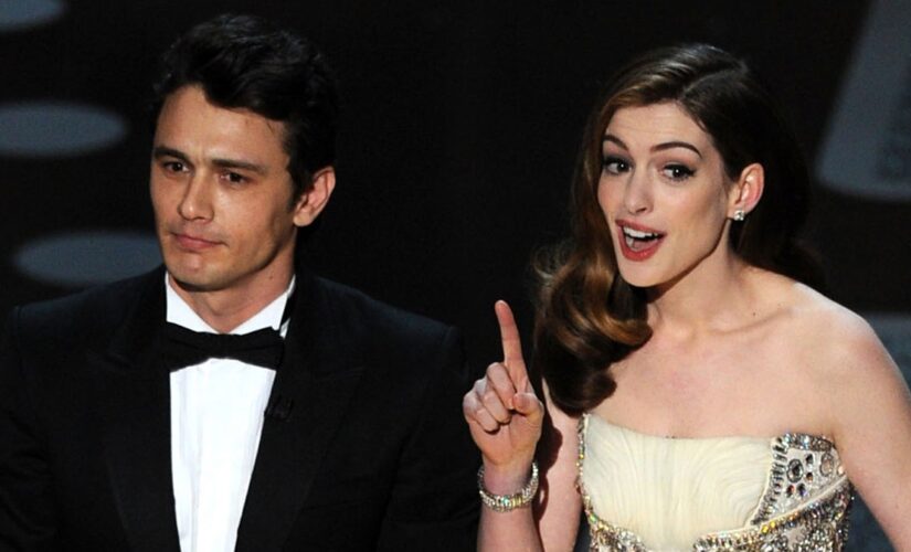 Anne Hathaway admits hosting Oscars with James Franco in 2011 didn’t go well: ‘We sucked’