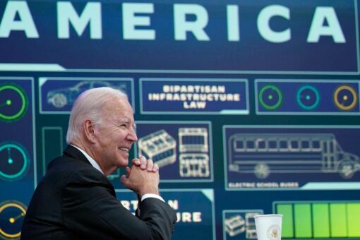 Biden seeks to make repaired Pittsburgh bridge a symbol of success for his infrastructure law