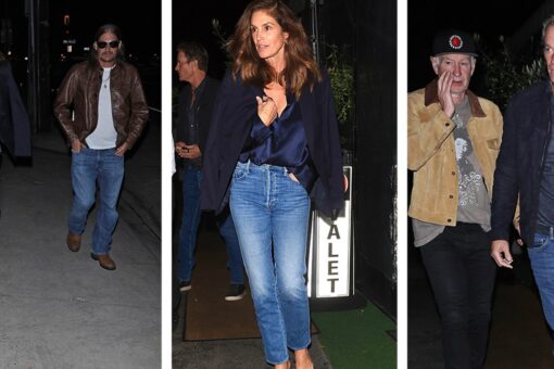 Kid Rock, John McEnroe join Cindy Crawford, husband Rande Gerber in Santa Monica for dinner