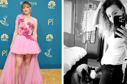 Kaley Cuoco reveals feeling ‘horribly sick,’ shows off baby bump after pregnancy news