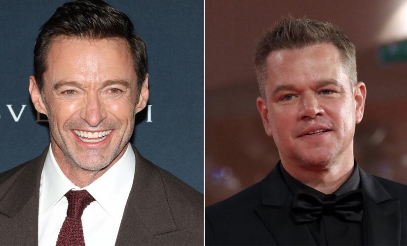 Hugh Jackman recalls giving Matt Damon a lap dance during his Broadway show