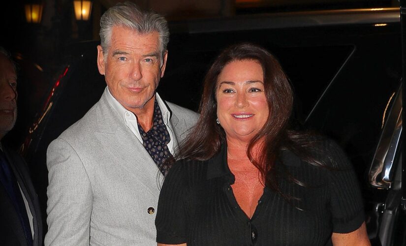 Pierce Brosnan reveals ‘stupid’ comment that cost him ‘Batman’ role, hits ‘Black Adam’ red carpet with wife