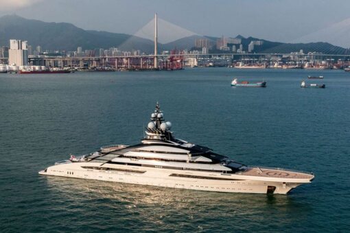 Russian billionaire docks superyacht in South Africa