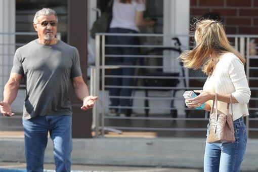 Sylvester Stallone, Jennifer Flavin seemingly spotted having tense moment after calling off divorce