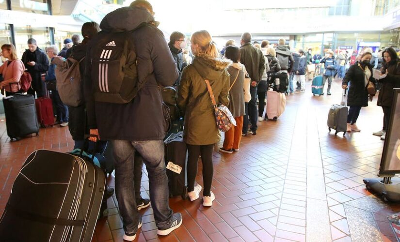 Train cables sabotaged and deliberately cut in Germany, forcing 3-hour halt