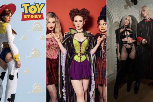 Hollywood does Halloween: From a scantily-clad Kendall Jenner to the best couple and group costumes