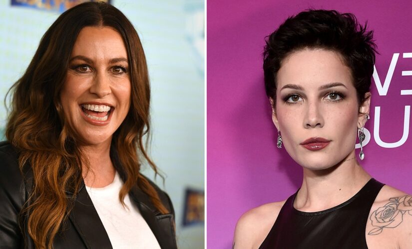 Alanis Morissette praised by Halsey for her empowering anthems, as the two perform together at Hollywood Bowl