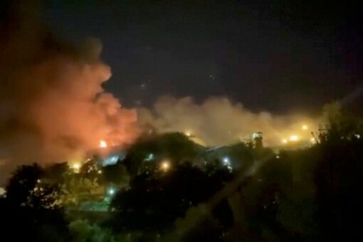 Notorious Evin Prison in Iran’s capital in flames amid nationwide unrest