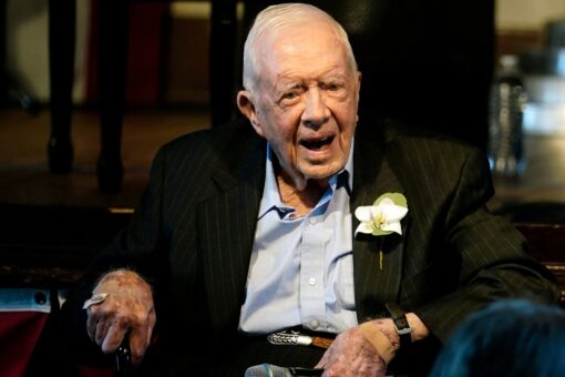 Jimmy Carter celebrates 98th birthday with family, friends, baseball