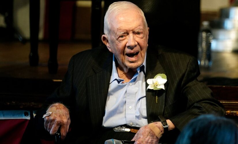 Jimmy Carter celebrates 98th birthday with family, friends, baseball