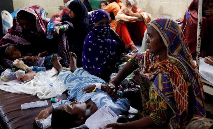 Pakistan hospital overwhelmed as flood-borne illnesses spread