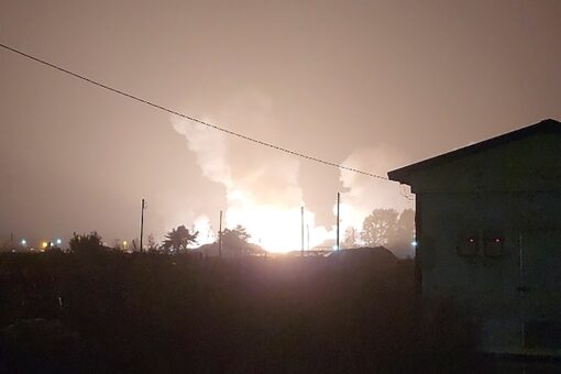 South Korean missile malfunctions, explodes during military drills with US