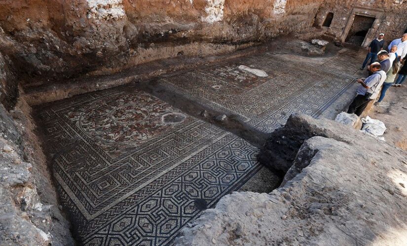 Syria digs up ‘rare’ Roman mosaic in former rebel stronghold