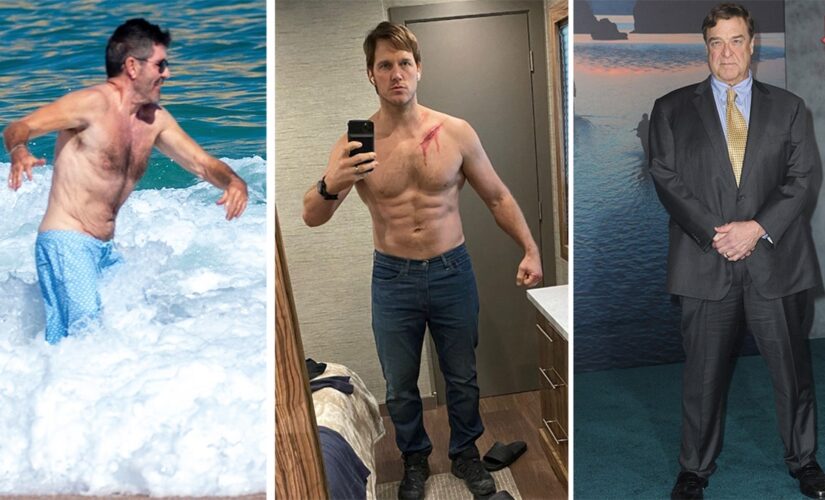 Celebrity slimdown: Simon Cowell, Chris Pratt and other famous men show off dramatic weight loss
