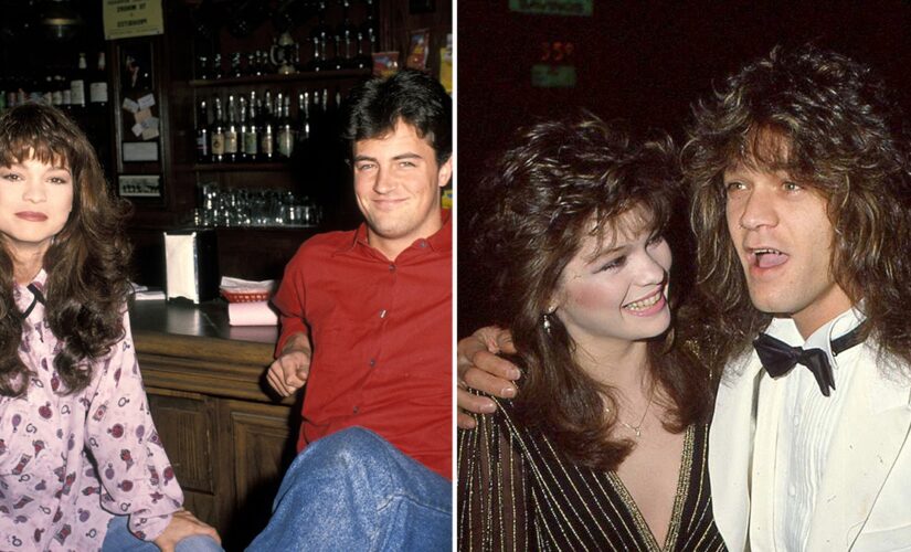 Matthew Perry reveals he kissed Eddie Van Halen’s wife Valerie Bertinelli while rocker was ‘passed out’ drunk