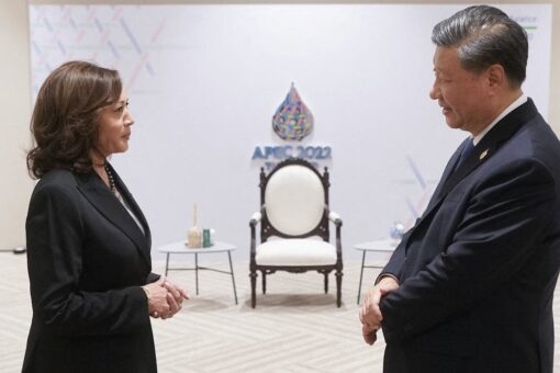 VP Harris, China’s Xi meet to ‘keep lines of communication open’