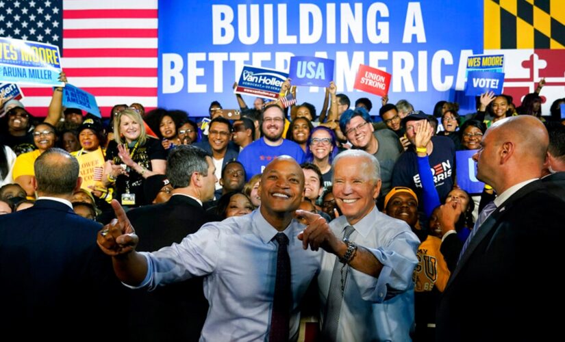 Biden patronizes audience, appears to forget Democrat nominee’s name at Maryland rally