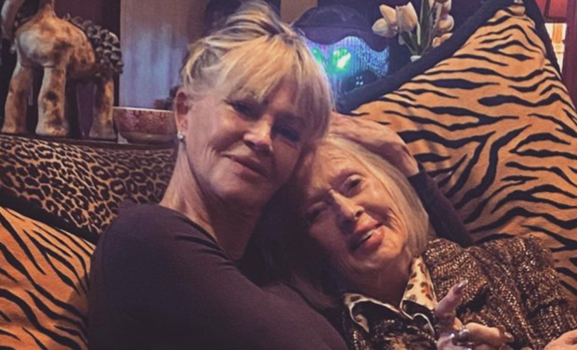 Melanie Griffith shares sweet photo with mother Tippi Hedren, 92: ‘Thankful that my Mom is still here with us’