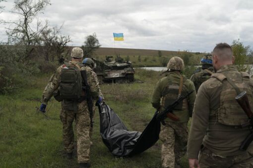 EU pushes tribunal to investigate Russian war crimes but gaffes claim that ‘100,000 Ukrainian’ soldiers killed