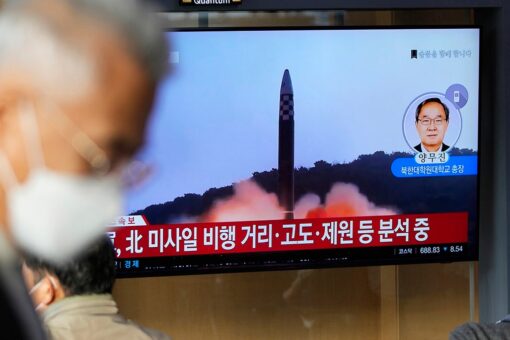 North Korea launches ICBM towards Japan day after firing 23 missiles near South Korea; US condemns ‘violation’