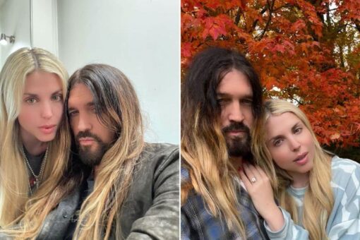 Billy Ray Cyrus announces engagement to singer Firerose, 27 years his junior